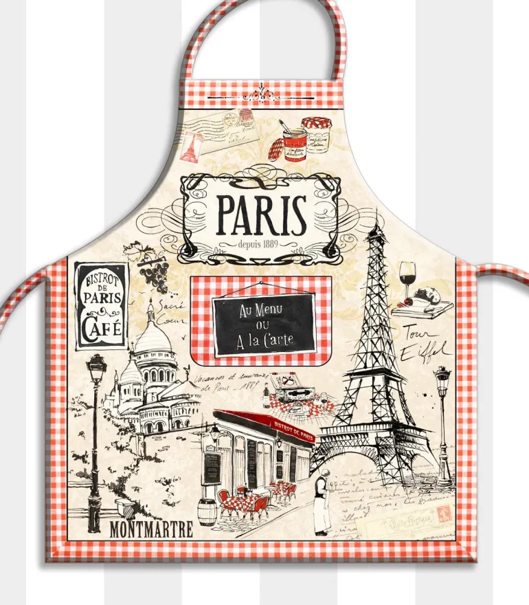 Avental de cozinha "Bistrot de Paris"