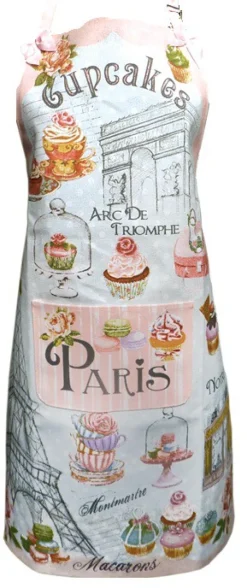 Avental de cozinha Cupakes Paris