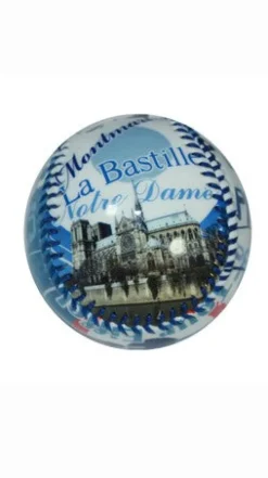 Bola de baseball azul Paris