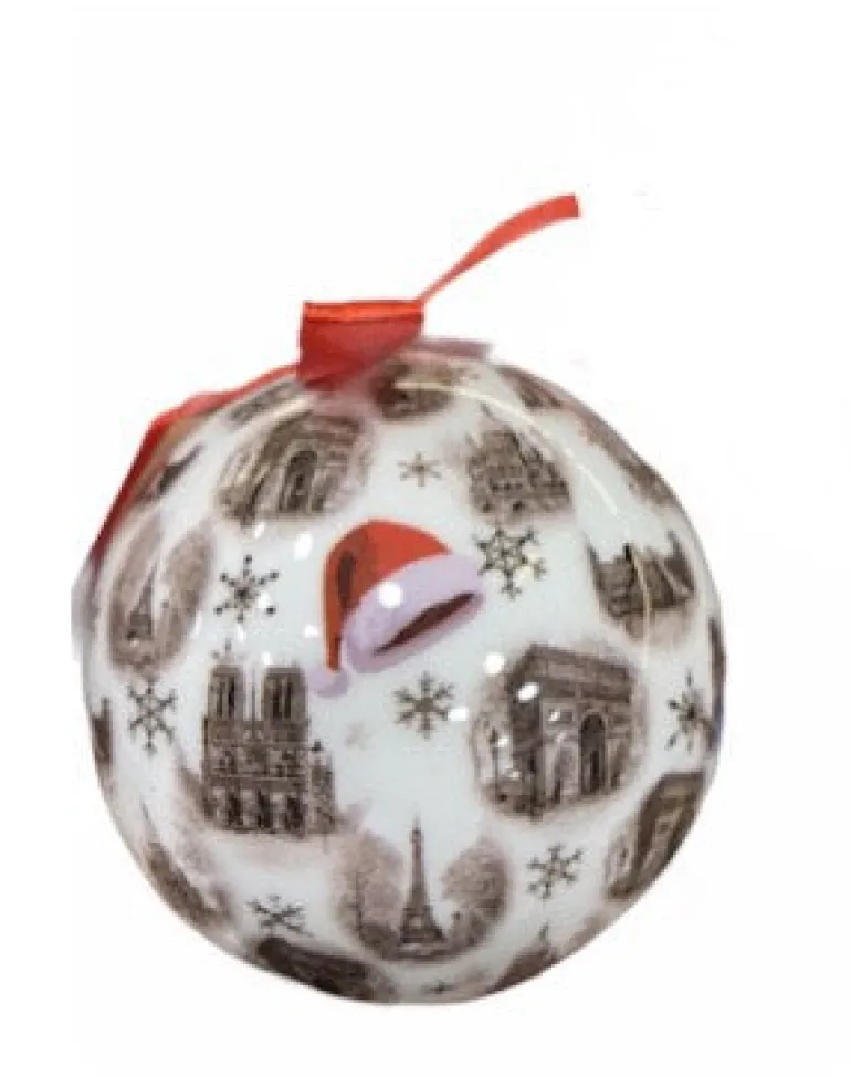 Bola de Natal de lembranças de Paris