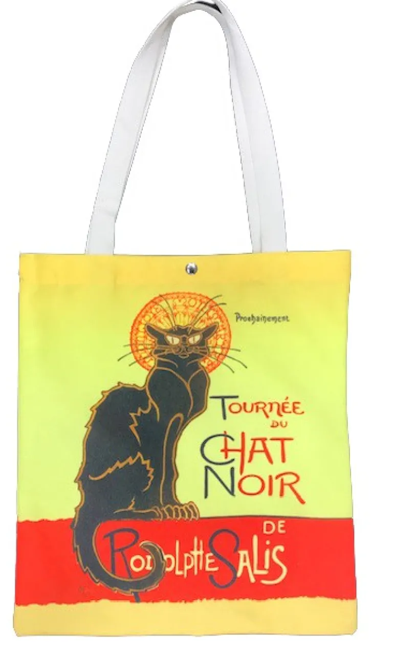 Bolsa de tela "La Tournée du Chat Noir"