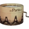 Caixa de música "A construção da Torre Eiffel"