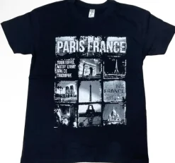 Camiseta com foto de Paris França