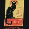 Camiseta feminina La tournée Gato Preto