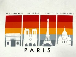 Camiseta Monumentos de Paris Ombre