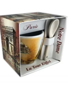 Caneca de café Torre Eiffel monuments Paris