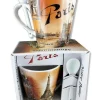 Caneca lembrança "Paris no outono" + colher
