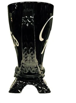 Caneca preta Paris Torre Eiffel