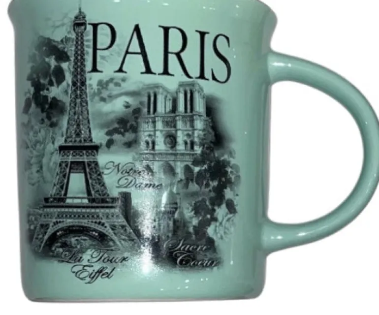 Caneca Souvenirs Paris Outono