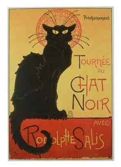 Cartão-postal "Chat Noir"