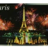 Cartão-postal "Paris em festa"