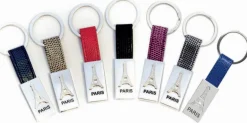 Chaveiro de metal da Torre Eiffel Paris