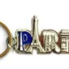 Chaveiro Paris metal tricolor