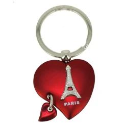 Chaveiro Paris Torre Eiffel coração