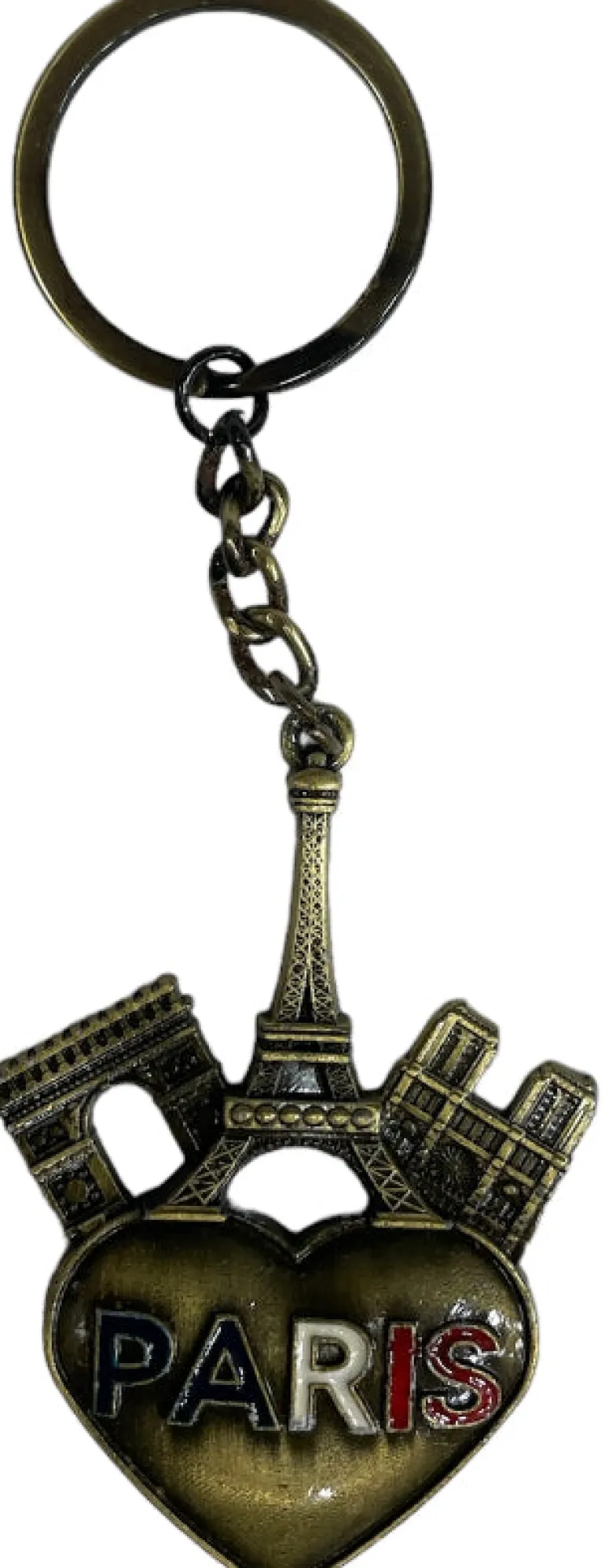 Chaveiro Torre Eiffel Paris Coração Monumentos