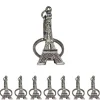Chaveiro Torre Eiffel prateada