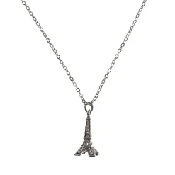 Collier Tour Eiffel strass