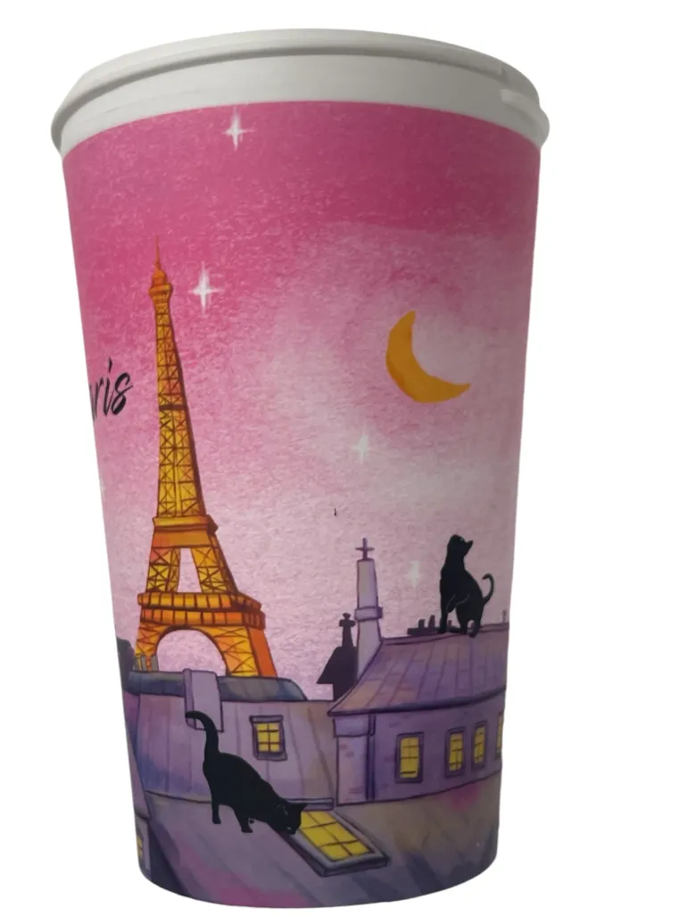 Copo Térmico Ecológico Souvenir Paris