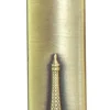 Esqueiro fino metalisado dourado