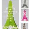 Forma Torre Eiffel em silicone