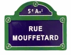 Imã com placa de rua