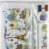 Kit escola 5 lembranças com os mais belos monumentos de Paris