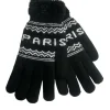 Luvas Preto e Branco Paris Unissex