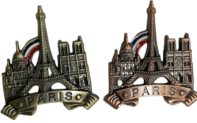 Ímã Torre Eiffel Monumentos do arco-íris de Paris