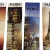 5 marques pages Tour Eiffel souvenirs de Paris