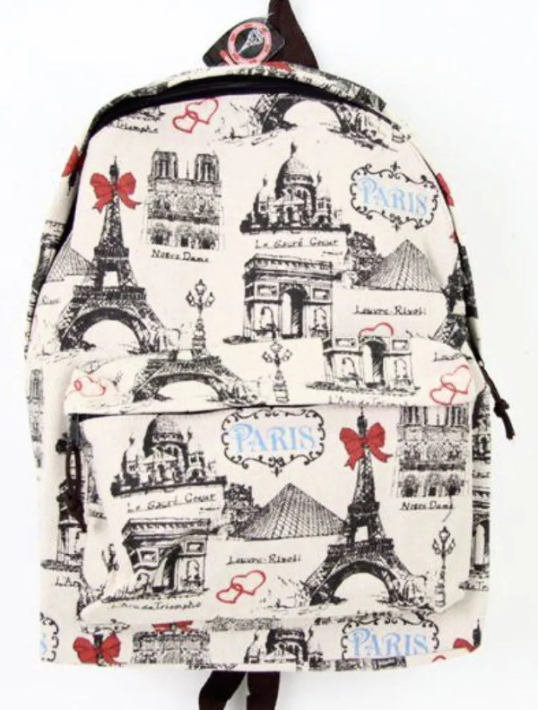 Mochila Torre Eiffel monumentos