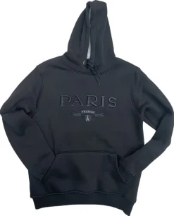 Moletom Paris Torre Eiffel Preto