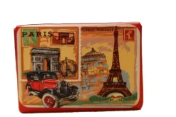 Pack 3 sabonetes de manteiga de karité lembrança de Paris