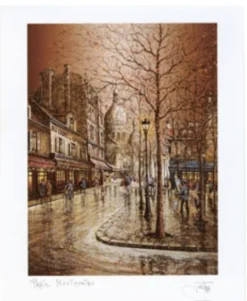 pacote de 10 cartão postal de lembrança de Paris