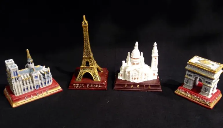 Pacote de 4 monumentos de Paris