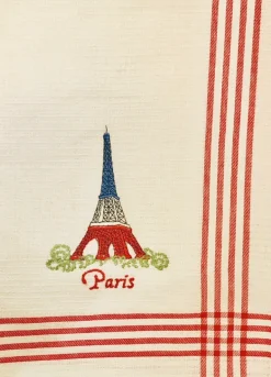 2 Panos Torre Eiffel Paris bordado
