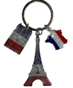 Porta-chaves Torre Eiffel Notre Dame Paris