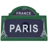 Postal Placa de rua Paris Torre Eiffel