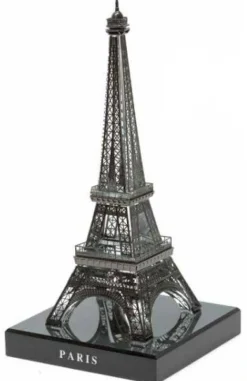 Torre Eiffel cristal preta
