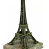 Torre Eiffel de metal fabricada na França em uma verdadeira base
