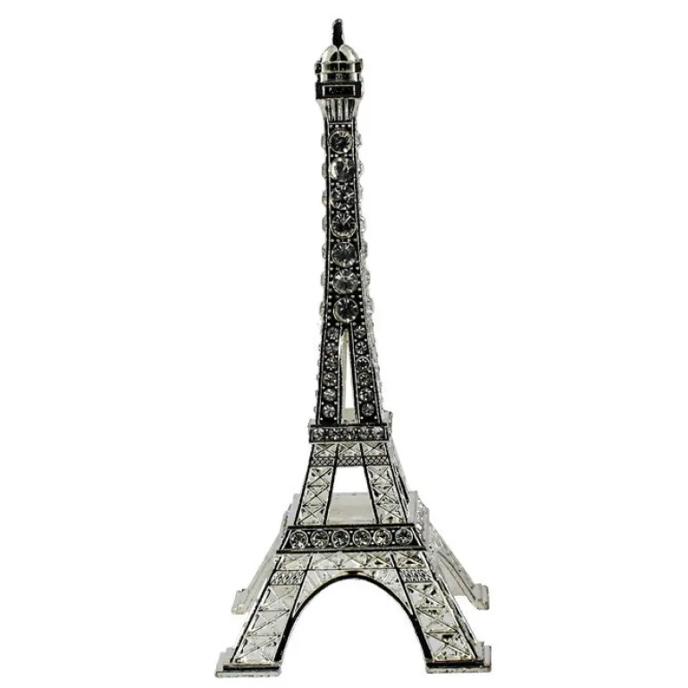 Tour Eiffel métal en strass