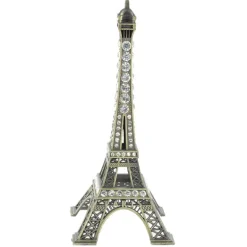 Tour Eiffel métal en strass