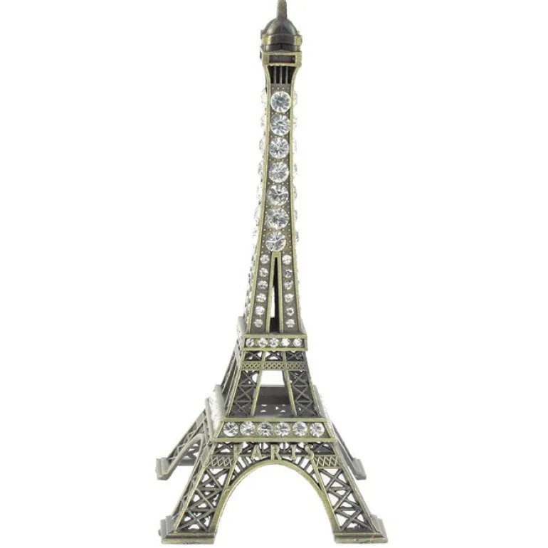 Tour Eiffel métal en strass