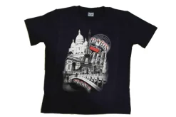 T-shirt metrô França "A minha lembrança de Paris"