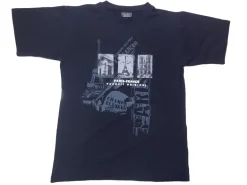 T-shirt Monumentos de Paris original Preta