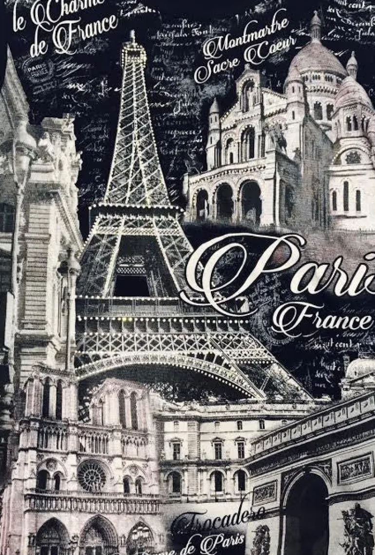 T-shirt Torre Eiffel Paris "O encanto da França"
